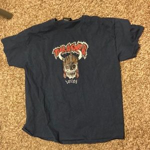 Thrasher t shirt (navy blue)